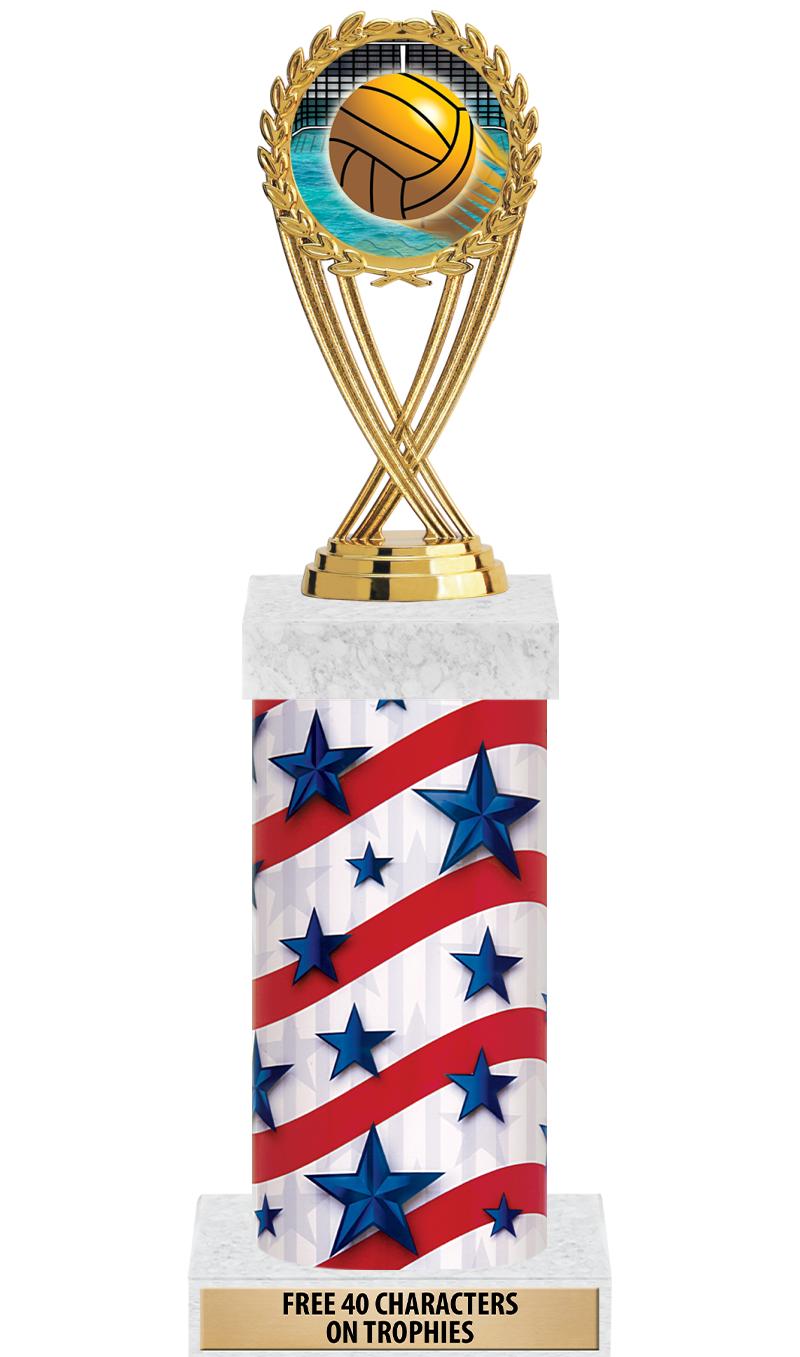 14" AMER GLORY GD FIG SQR TRP