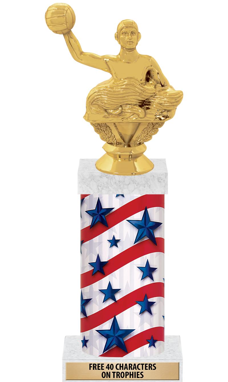 14" AMER GLORY GD FIG SQR TRP