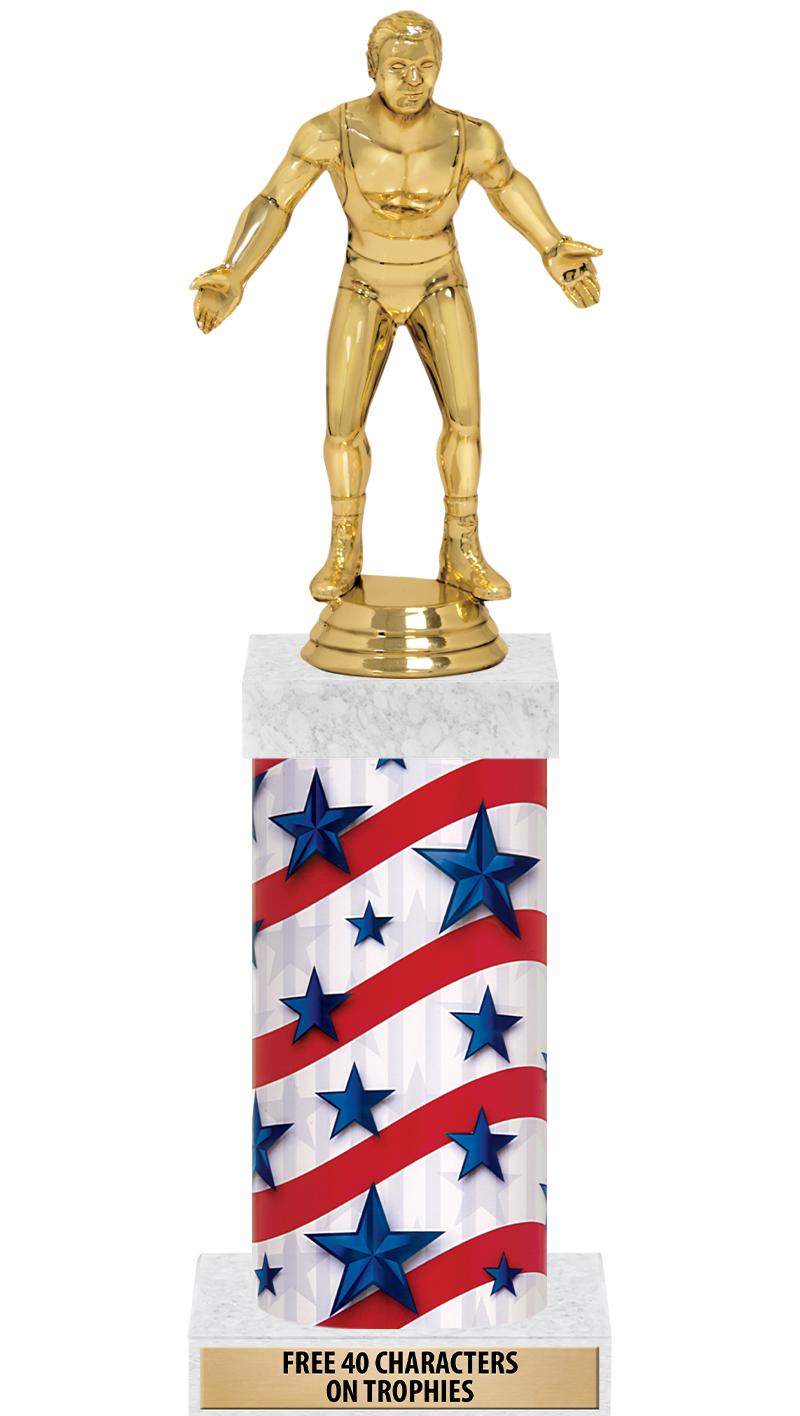 14" AMER GLORY GD FIG SQR TRP