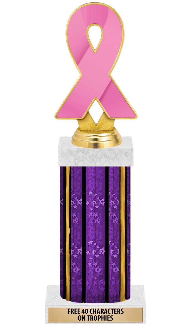 14"PRPL/GD-STARS-GD FIG/SQUARE