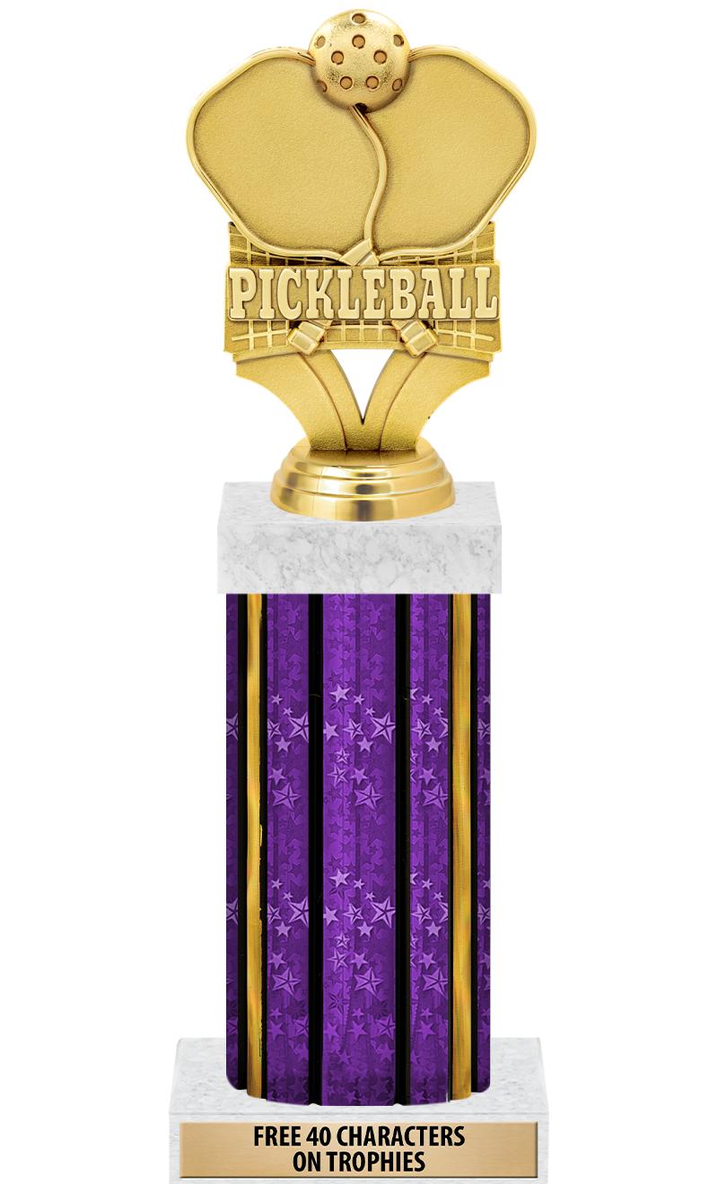 14"PRPL/GD-STARS-GD FIG/SQUARE