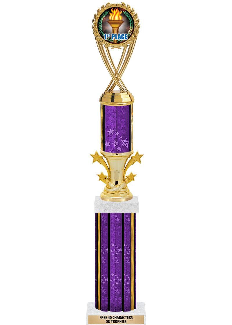 20"PRPL/G-STRS-STARBL DX ROCKT