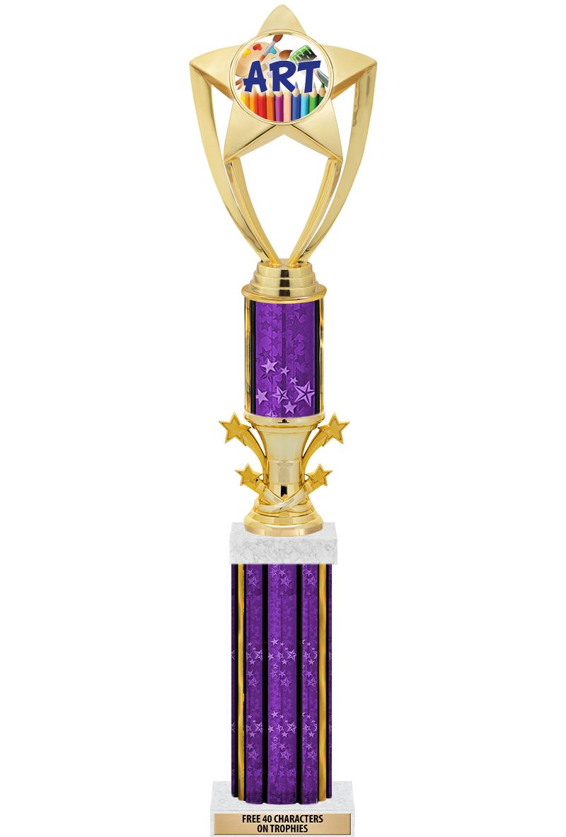 20"PRPL/G-STRS-STARBL DX ROCKT