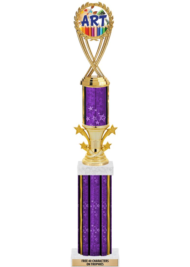 20"PRPL/G-STRS-STARBL DX ROCKT