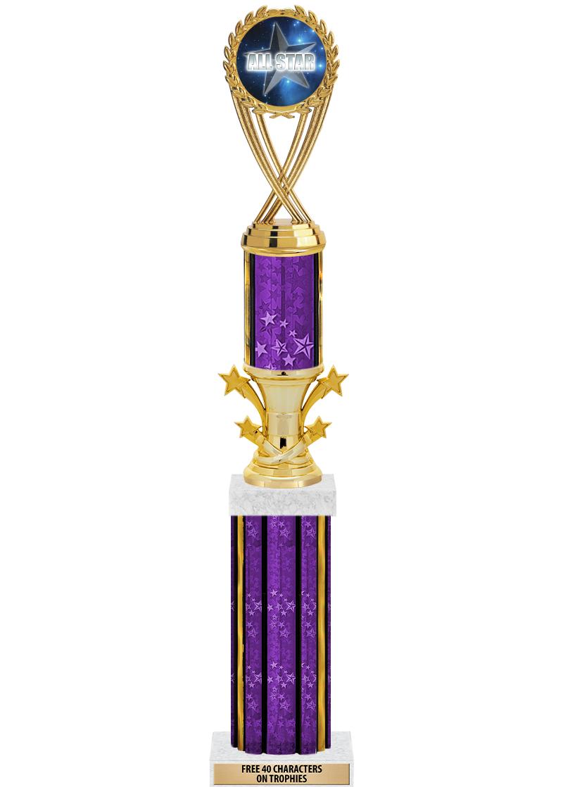 20"PRPL/G-STRS-STARBL DX ROCKT