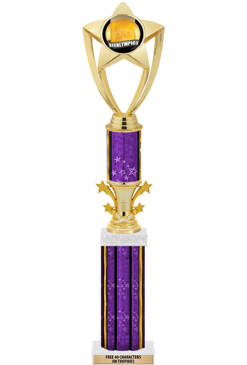 20"PRPL/G-STRS-STARBL DX ROCKT