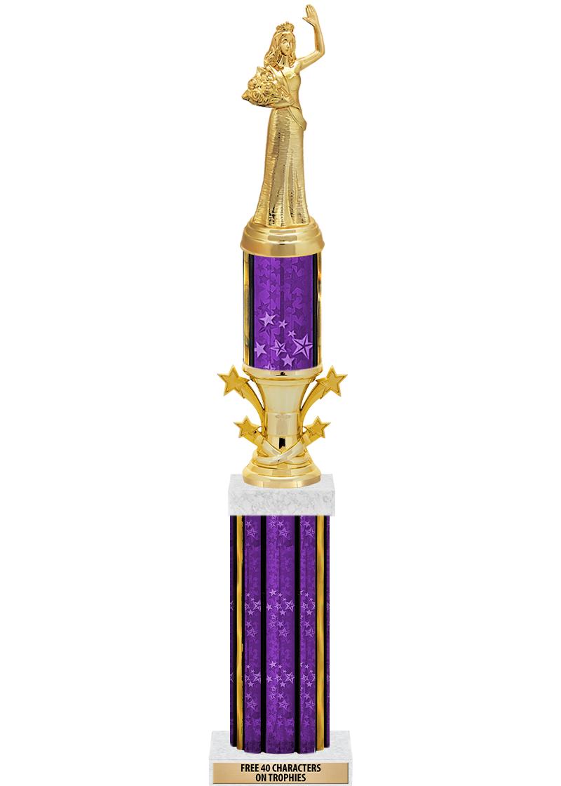 20"PRPL/G-STRS-STARBL DX ROCKT