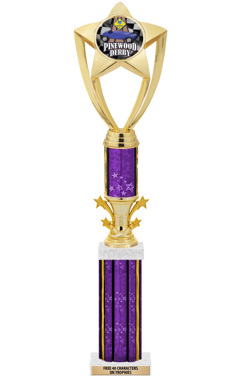 20"PRPL/G-STRS-STARBL DX ROCKT