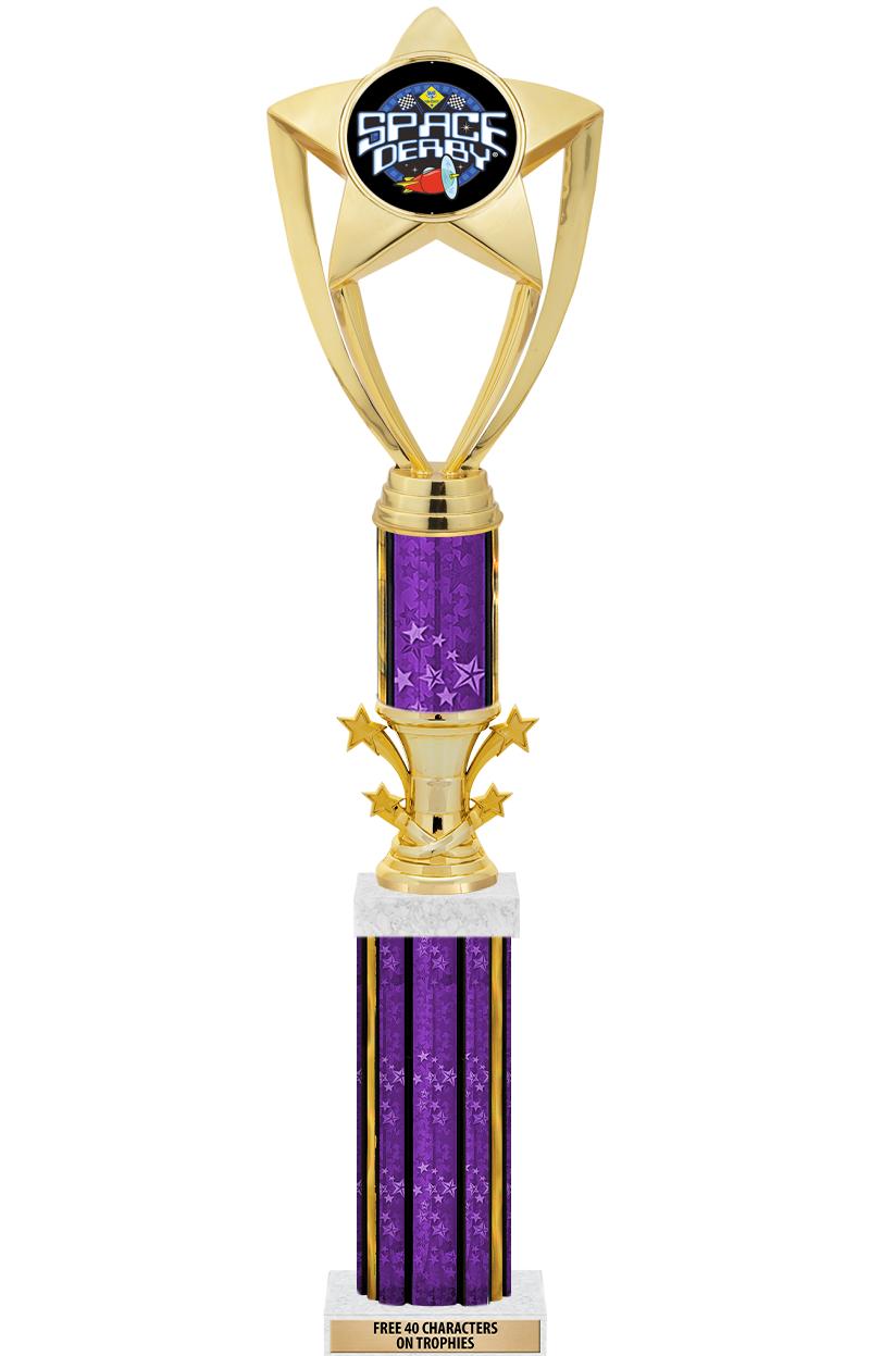 20"PRPL/G-STRS-STARBL DX ROCKT