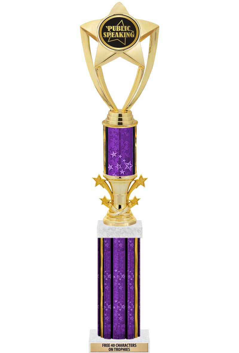 20"PRPL/G-STRS-STARBL DX ROCKT