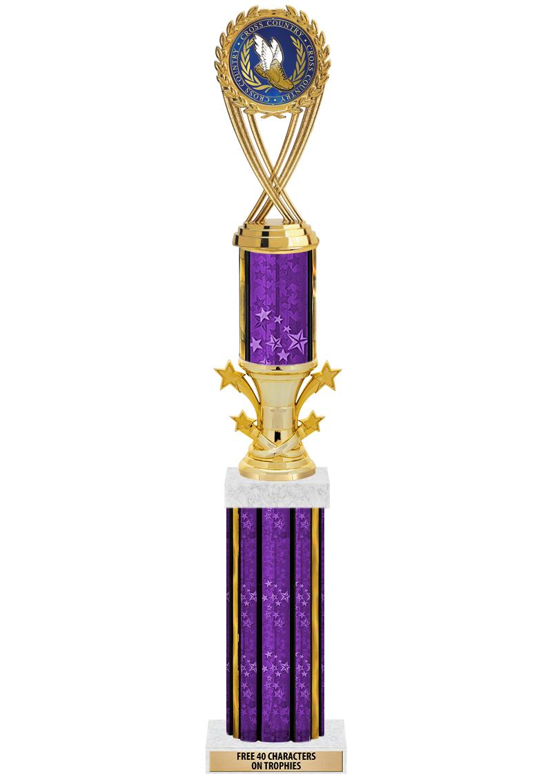 20"PRPL/G-STRS-STARBL DX ROCKT