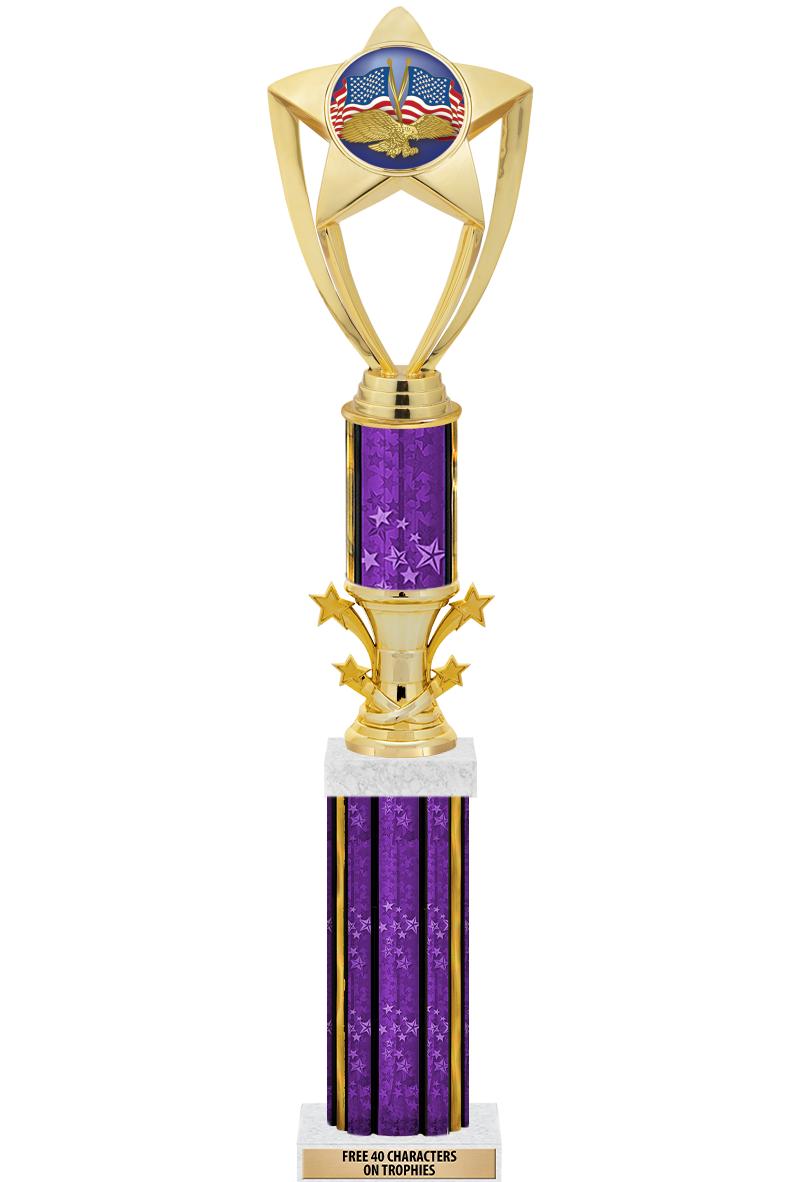 20"PRPL/G-STRS-STARBL DX ROCKT