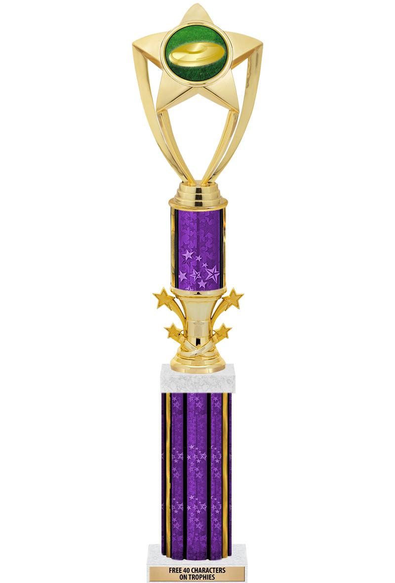 20"PRPL/G-STRS-STARBL DX ROCKT