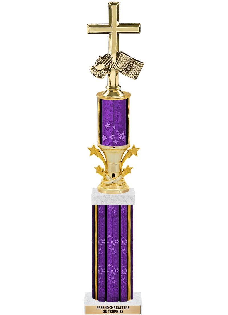 20"PRPL/G-STRS-STARBL DX ROCKT