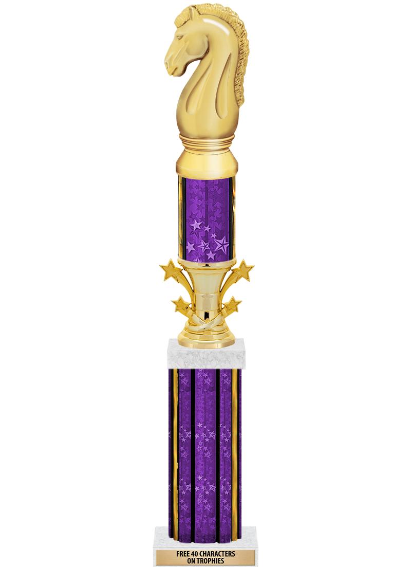 20"PRPL/G-STRS-STARBL DX ROCKT