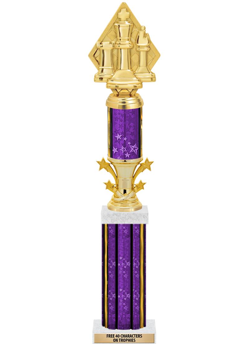 20"PRPL/G-STRS-STARBL DX ROCKT