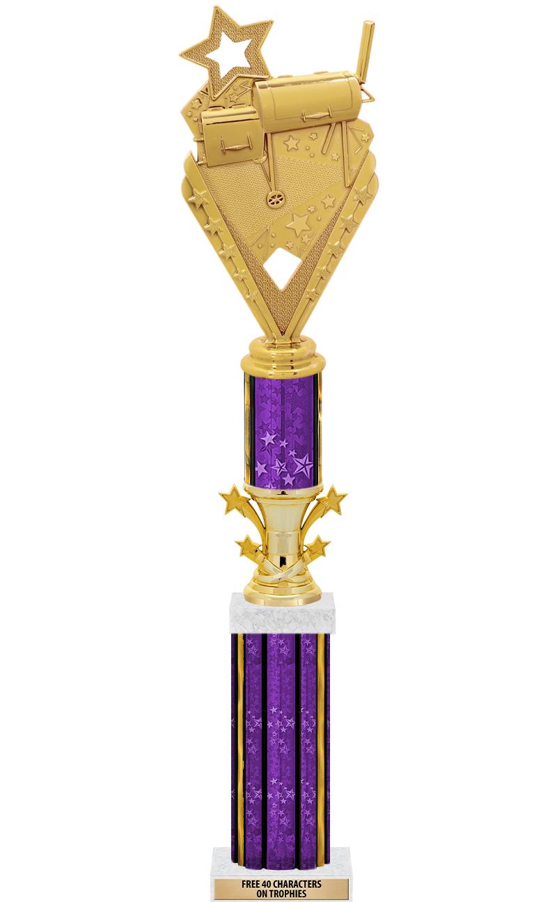 20"PRPL/G-STRS-STARBL DX ROCKT