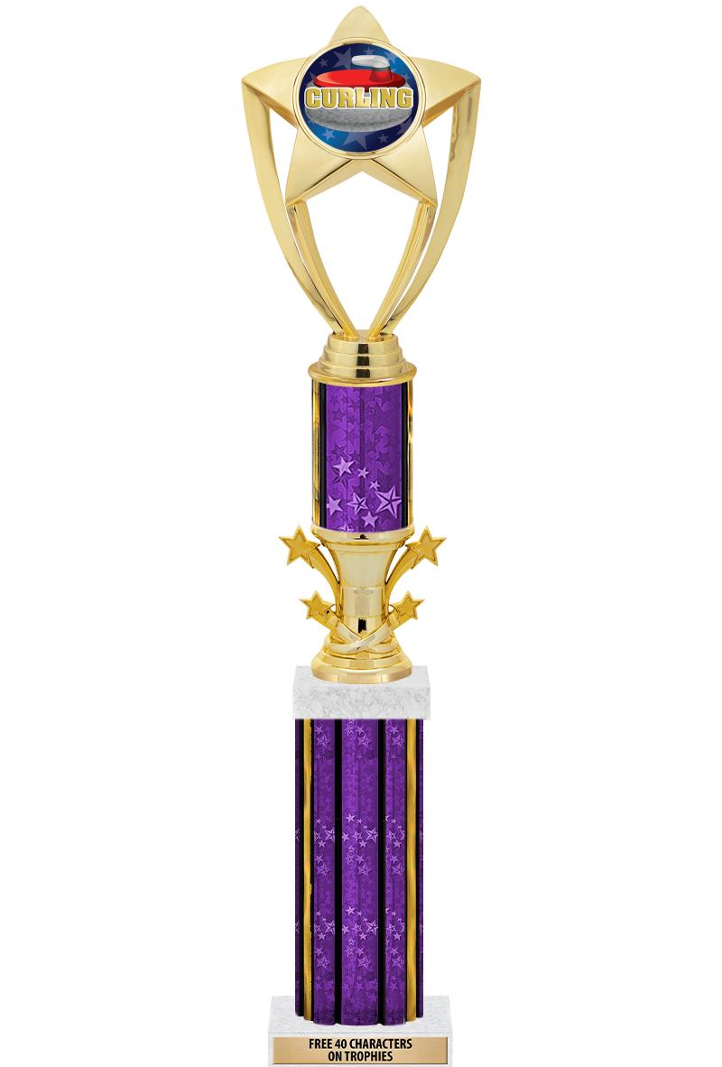 20"PRPL/G-STRS-STARBL DX ROCKT