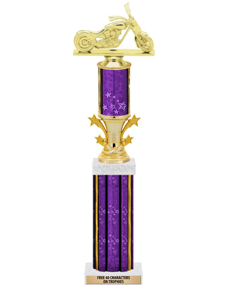 20"PRPL/G-STRS-STARBL DX ROCKT