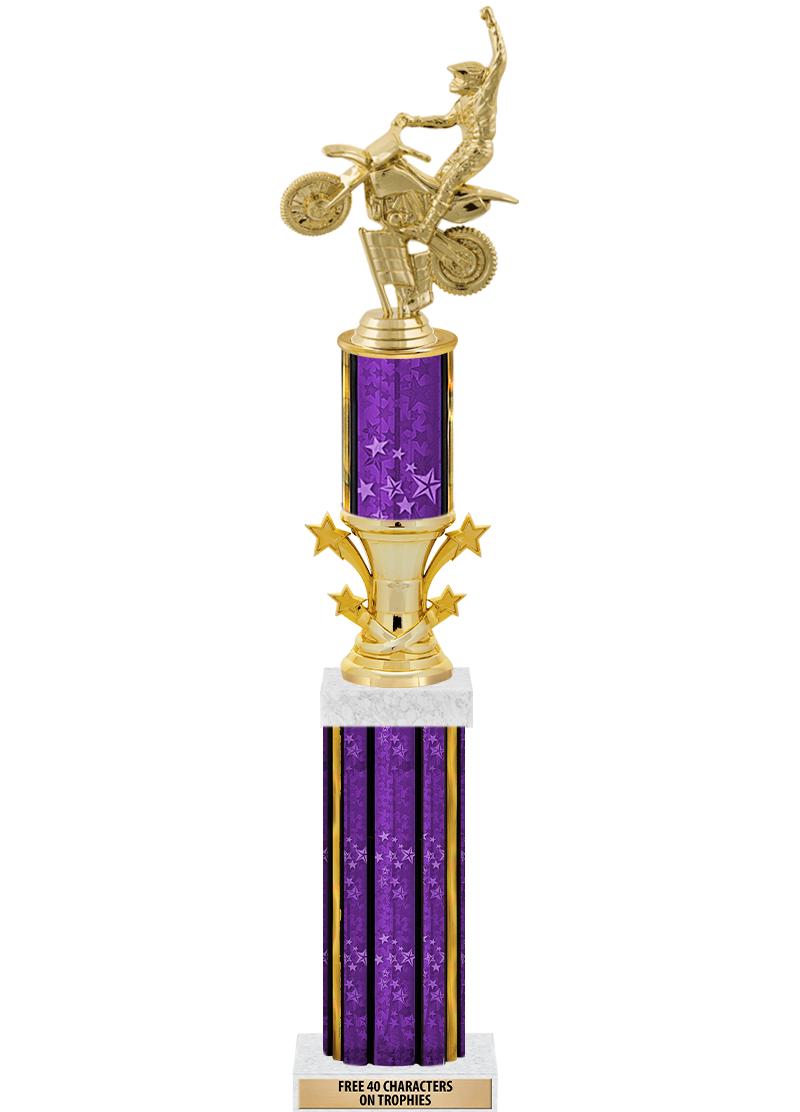 20"PRPL/G-STRS-STARBL DX ROCKT