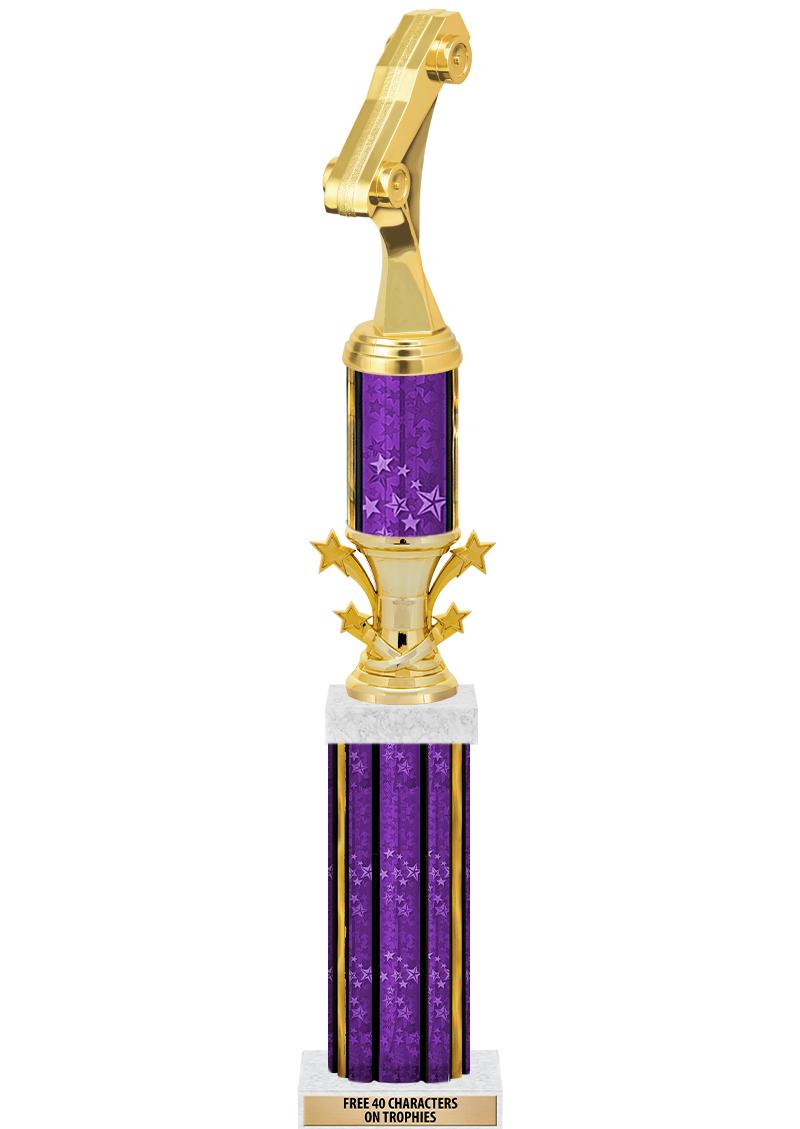 20"PRPL/G-STRS-STARBL DX ROCKT