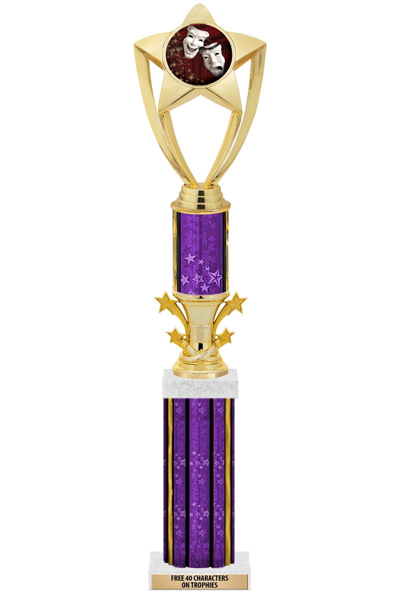 20"PRPL/G-STRS-STARBL DX ROCKT