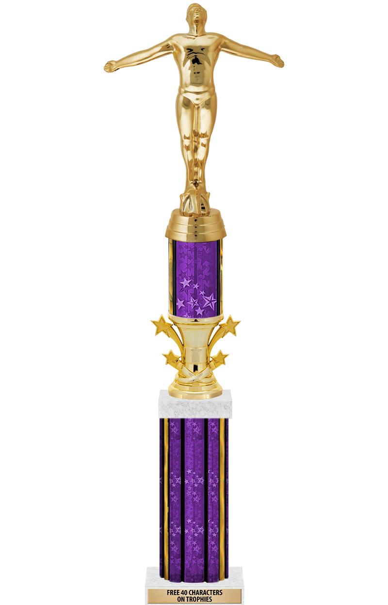 20"PRPL/G-STRS-STARBL DX ROCKT