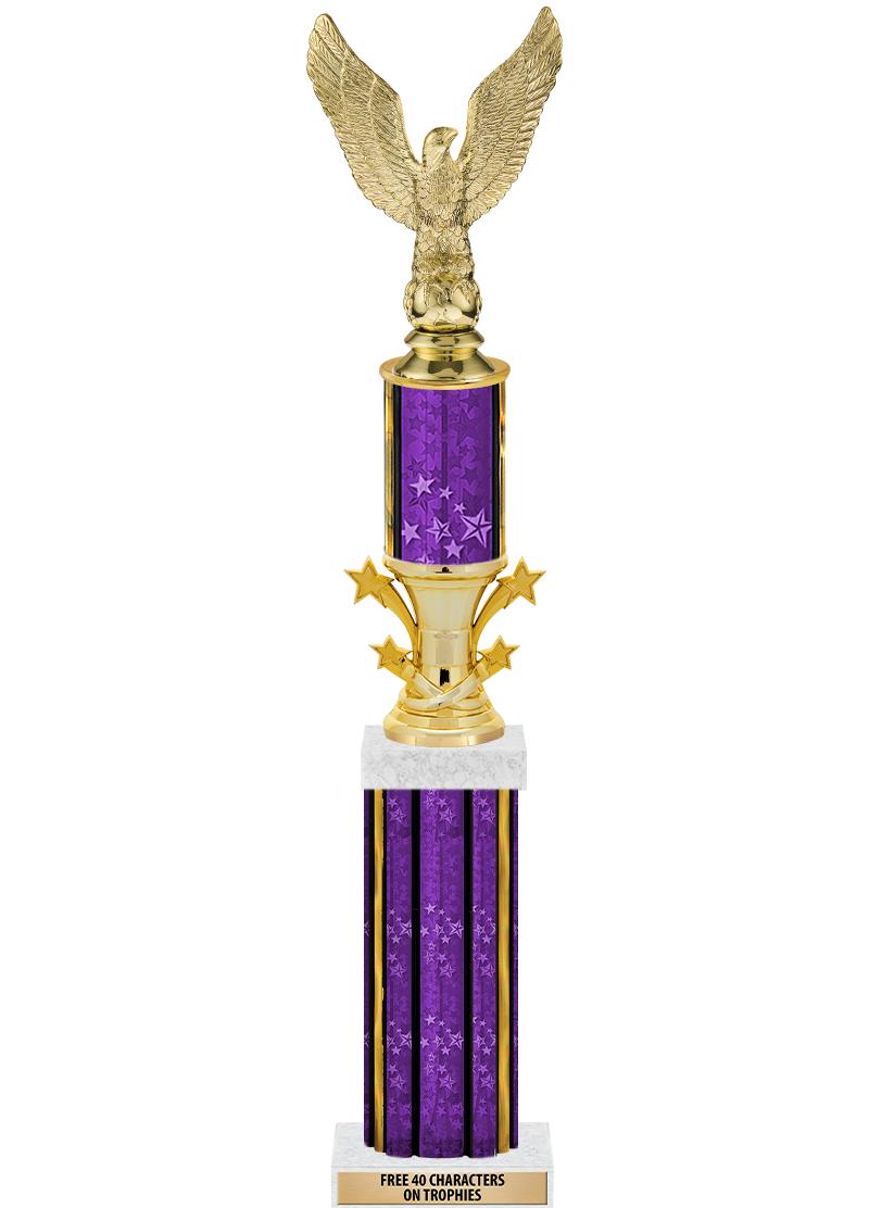 20"PRPL/G-STRS-STARBL DX ROCKT