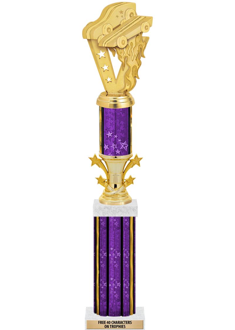 20"PRPL/G-STRS-STARBL DX ROCKT