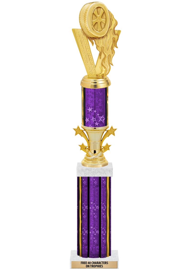 20"PRPL/G-STRS-STARBL DX ROCKT