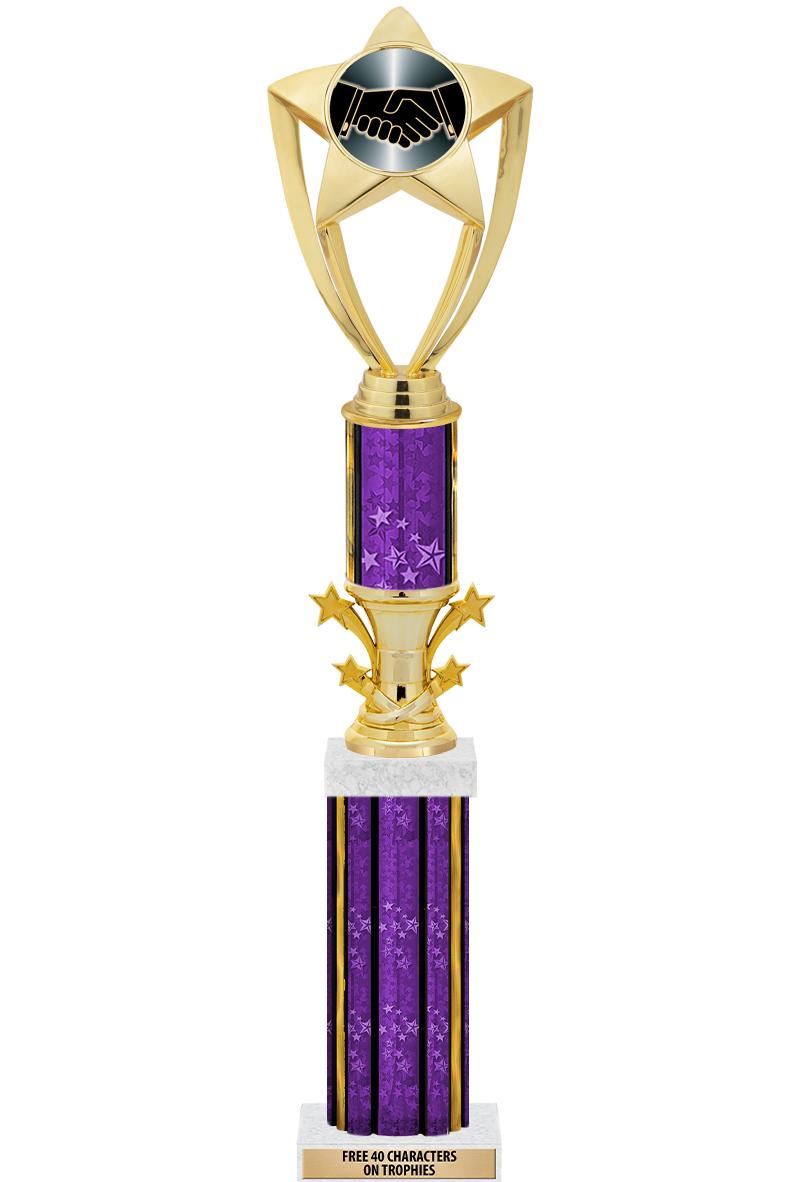 20"PRPL/G-STRS-STARBL DX ROCKT