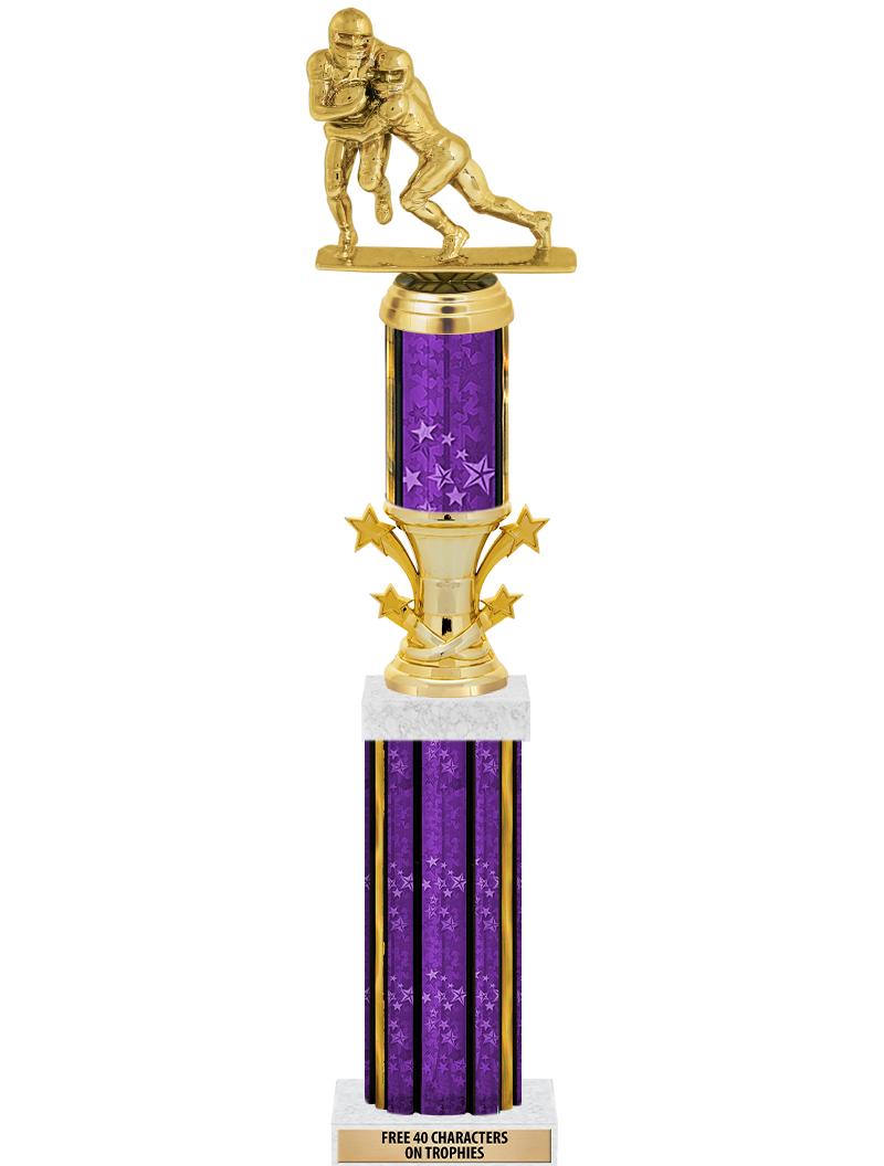 20"PRPL/G-STRS-STARBL DX ROCKT