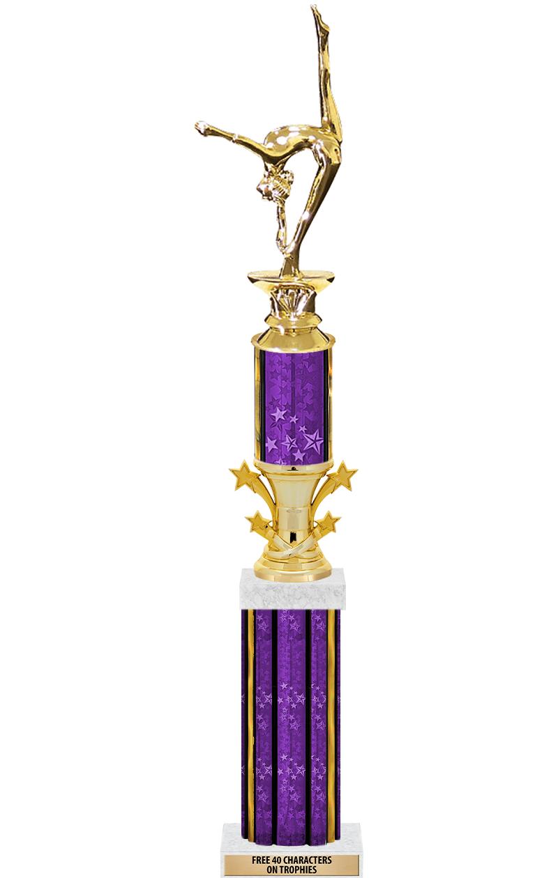 20"PRPL/G-STRS-STARBL DX ROCKT