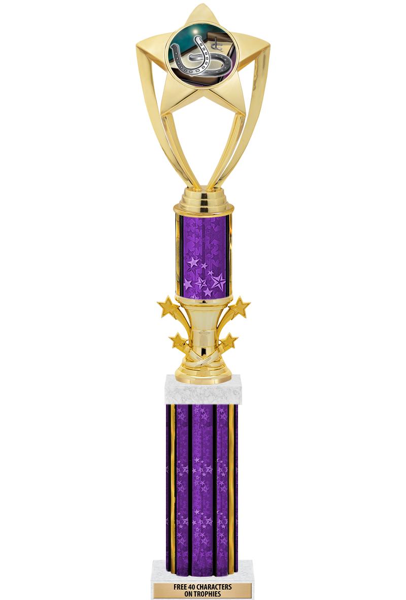 20"PRPL/G-STRS-STARBL DX ROCKT