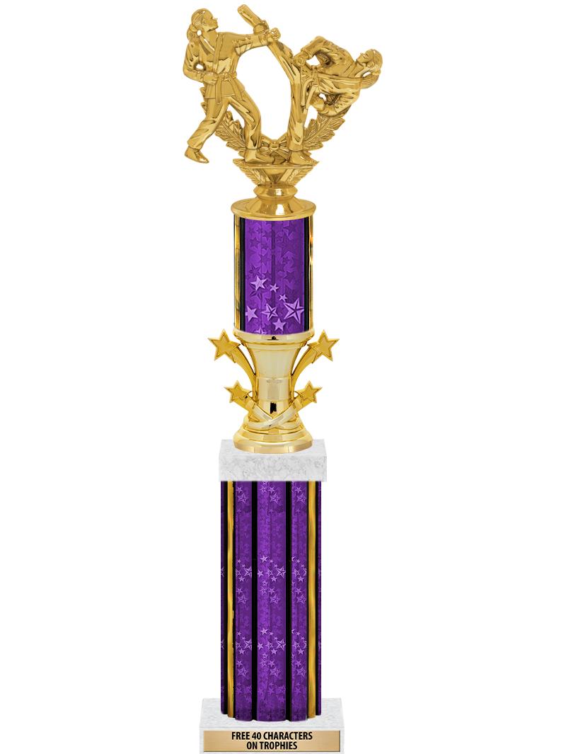 20"PRPL/G-STRS-STARBL DX ROCKT