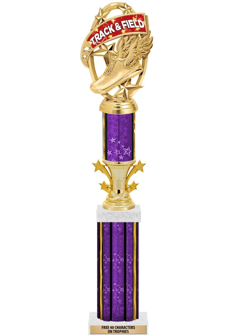 20"PRPL/G-STRS-STARBL DX ROCKT