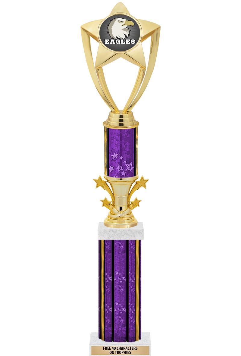 20"PRPL/G-STRS-STARBL DX ROCKT