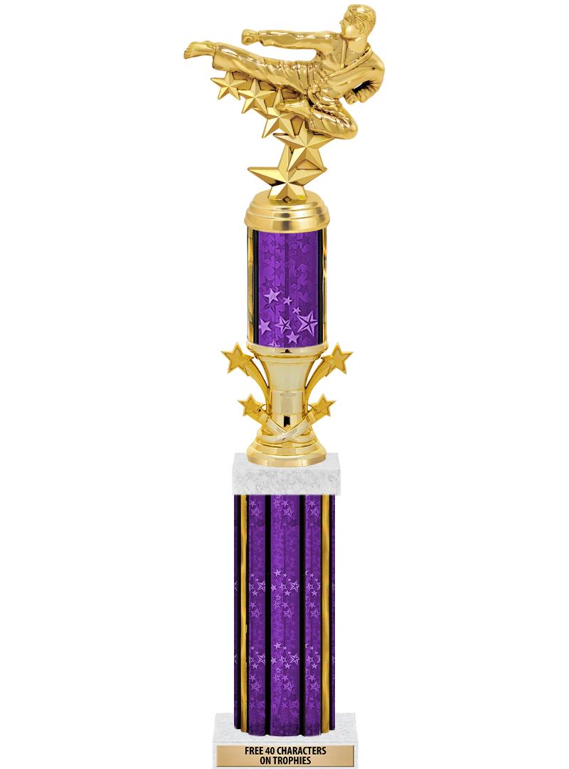 20"PRPL/G-STRS-STARBL DX ROCKT