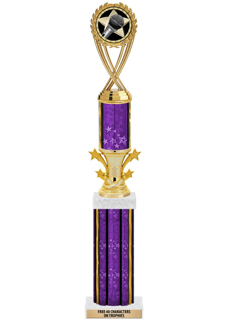 20"PRPL/G-STRS-STARBL DX ROCKT