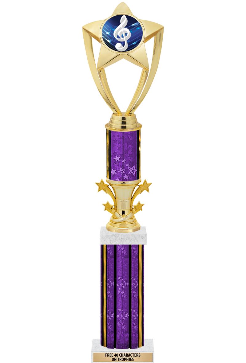 20"PRPL/G-STRS-STARBL DX ROCKT