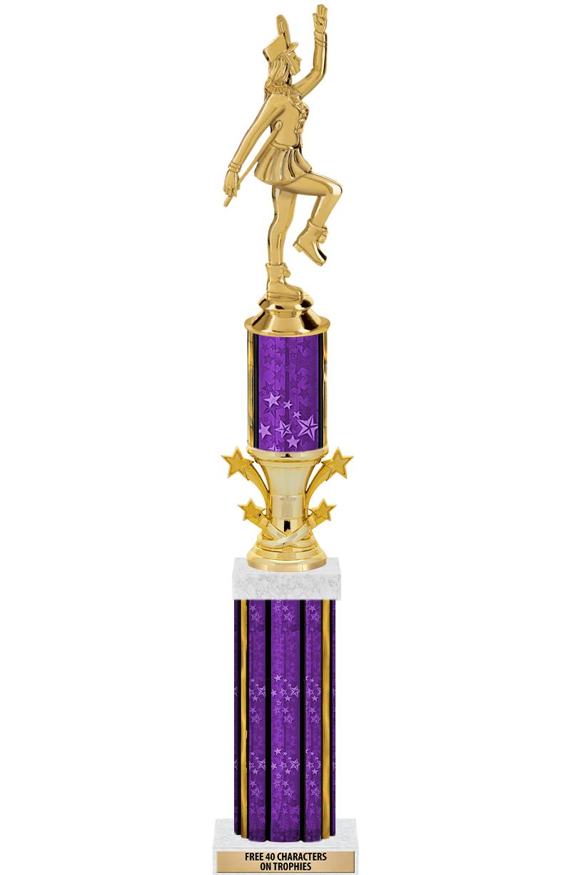 20"PRPL/G-STRS-STARBL DX ROCKT