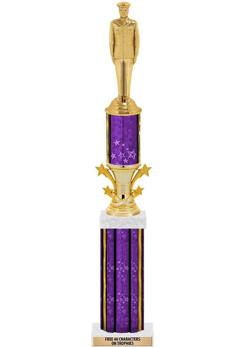 20"PRPL/G-STRS-STARBL DX ROCKT