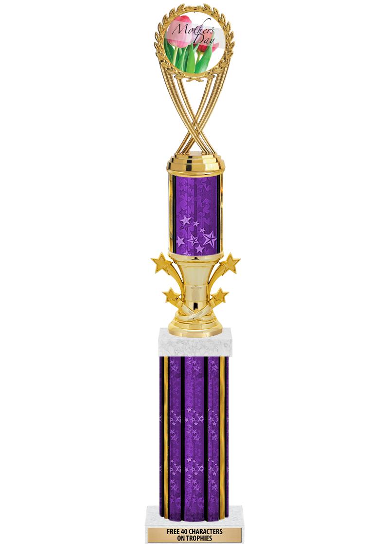 20"PRPL/G-STRS-STARBL DX ROCKT