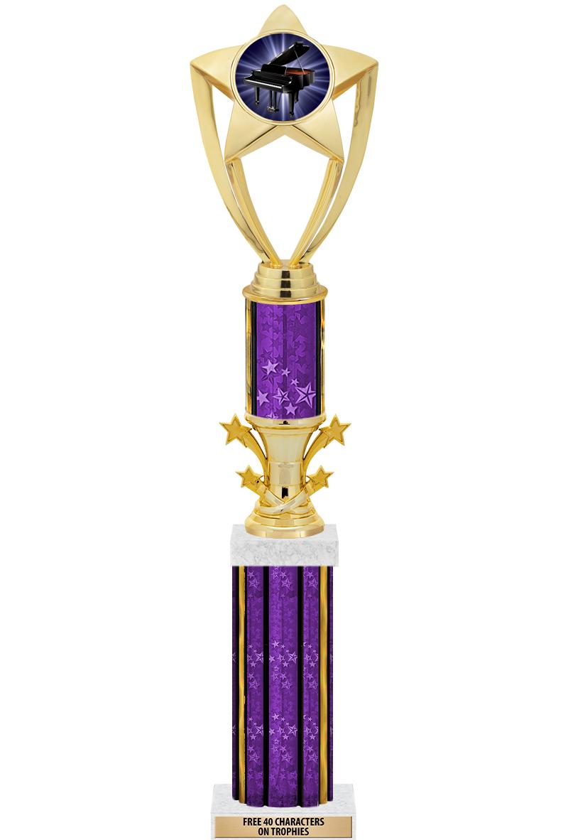 20"PRPL/G-STRS-STARBL DX ROCKT