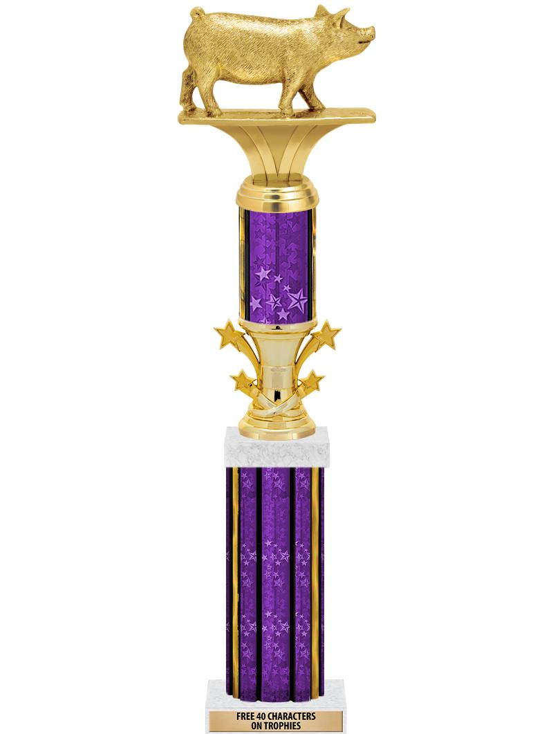 20"PRPL/G-STRS-STARBL DX ROCKT