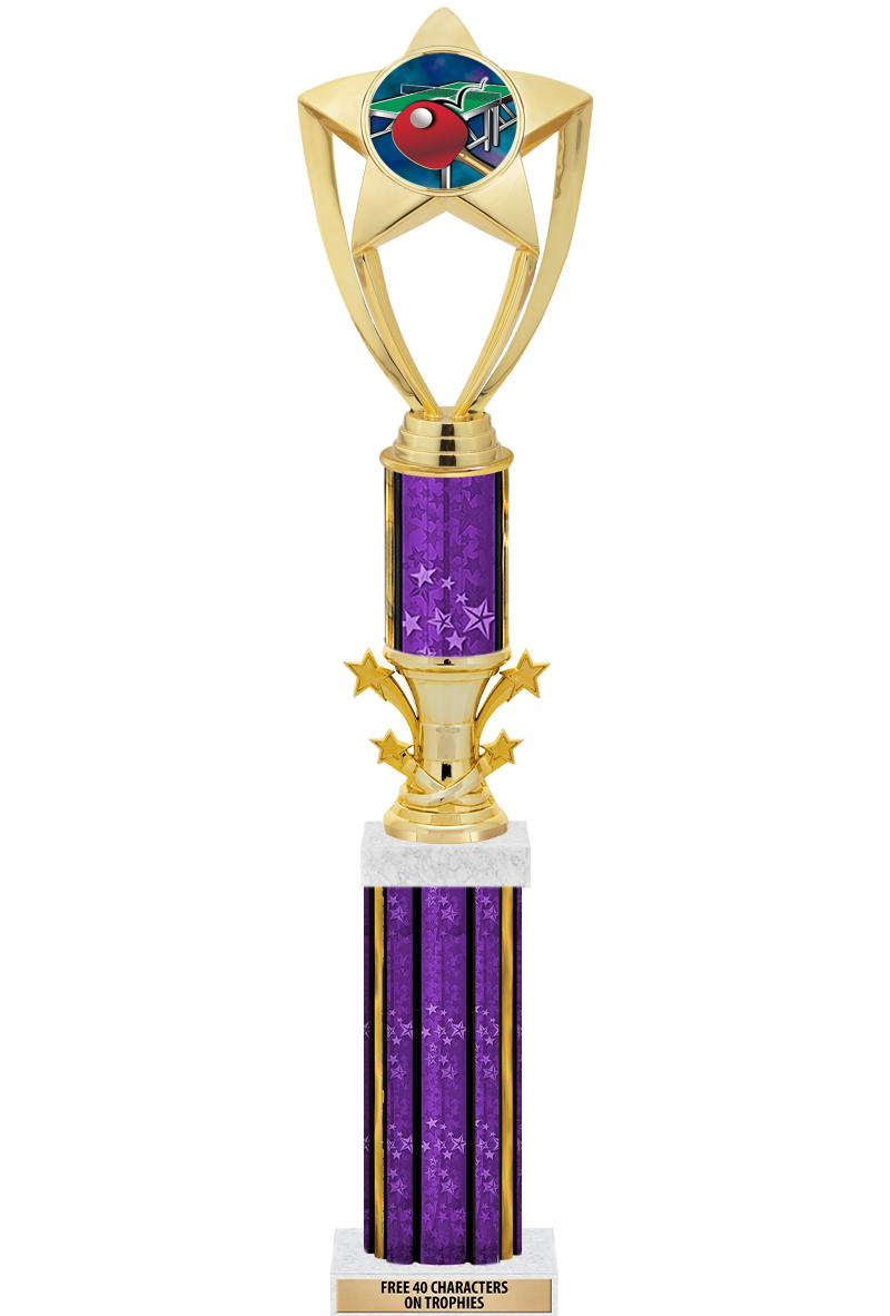 20"PRPL/G-STRS-STARBL DX ROCKT