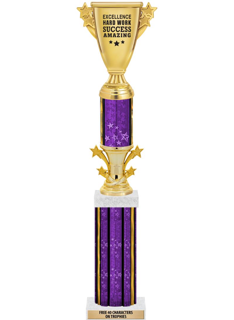 20"PRPL/G-STRS-STARBL DX ROCKT