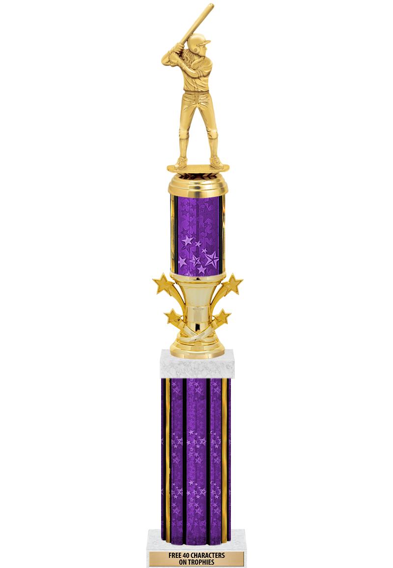 20"PRPL/G-STRS-STARBL DX ROCKT