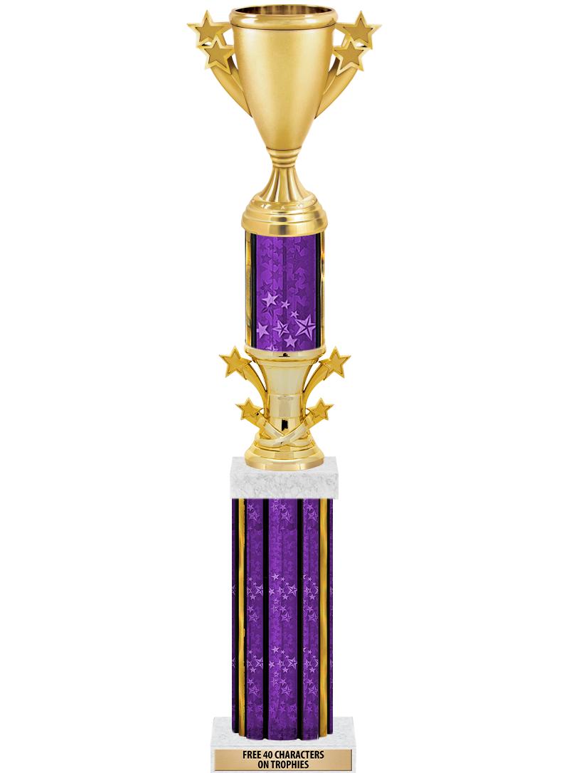 20"PRPL/G-STRS-STARBL DX ROCKT