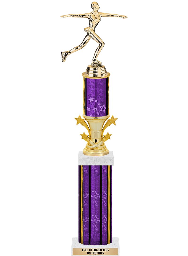 20"PRPL/G-STRS-STARBL DX ROCKT